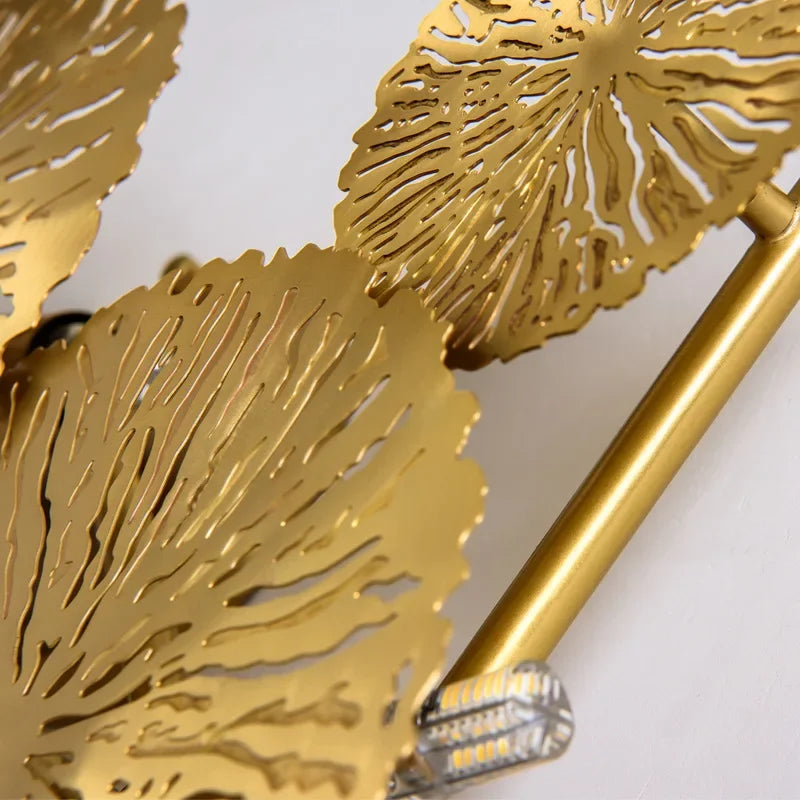 Modern Lotus Leaf Wall Sconce
