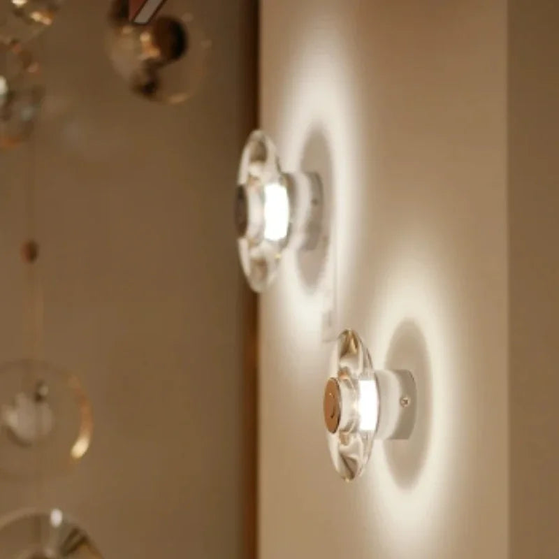 Italian Crystal Bedside Lamp for Elegant Home Decor