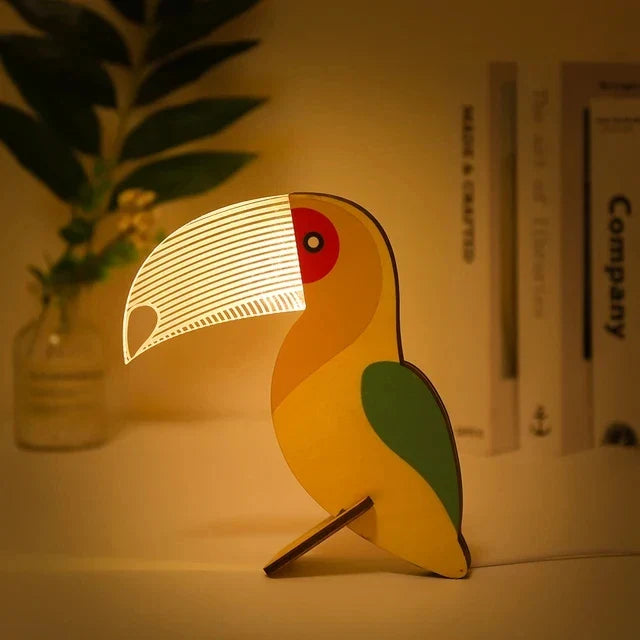 Kids' Animal Nightstand Lamp