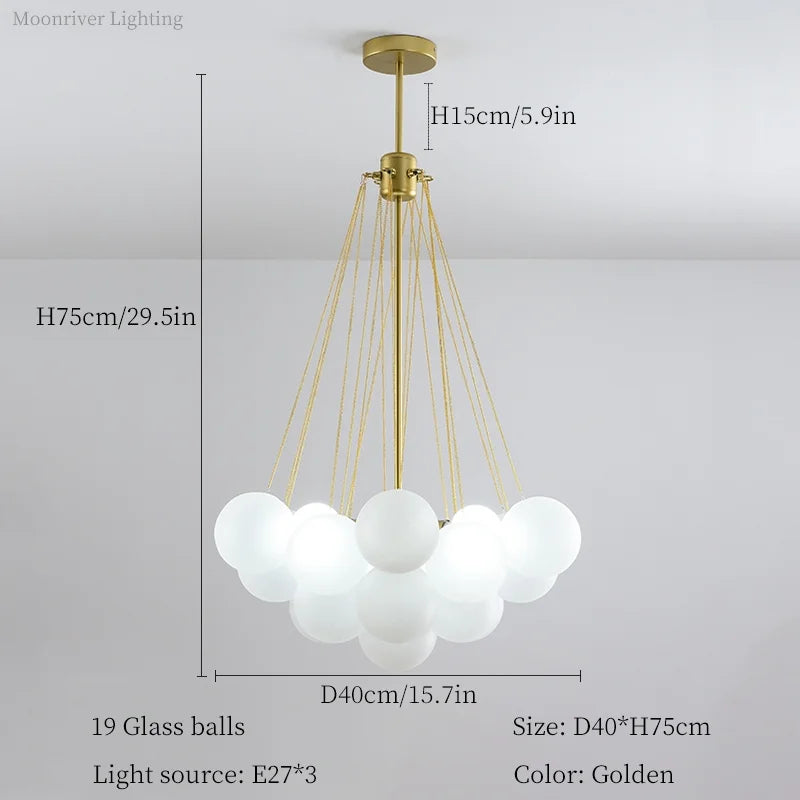Modern Glass Pendant Light for Elegant Home Decor