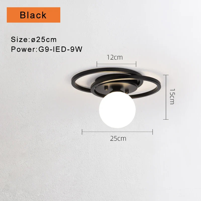Nordic LED Ceiling Light for Indoor Lighting Chandelier