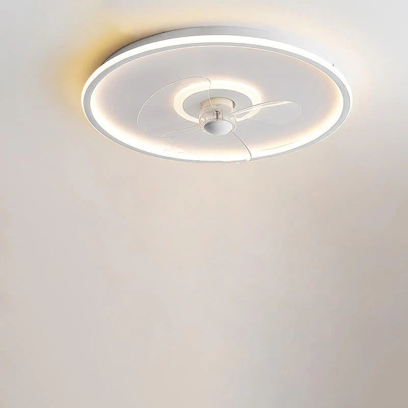 Smart Ceiling Fan with Remote Control and LED Light