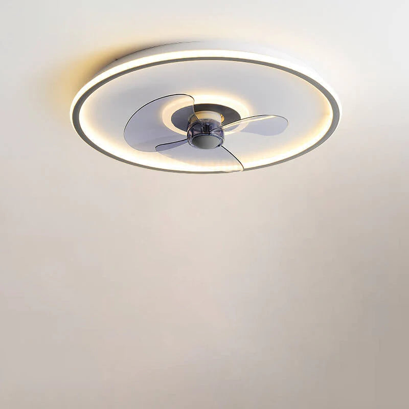 Smart Ceiling Fan with Remote Control and LED Light
