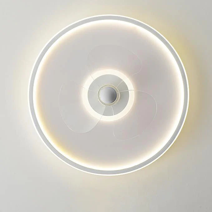 Smart Ceiling Fan with Remote Control and LED Light