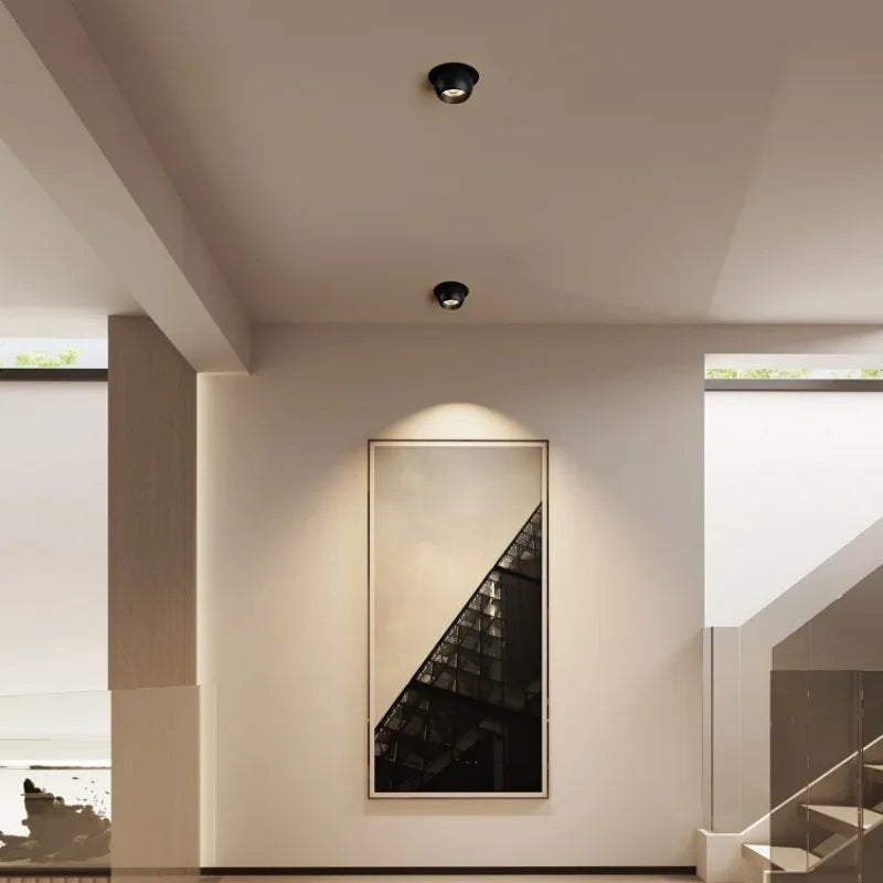Adjustable Rotatable LED Recessed Spotlight for Interior Lighting