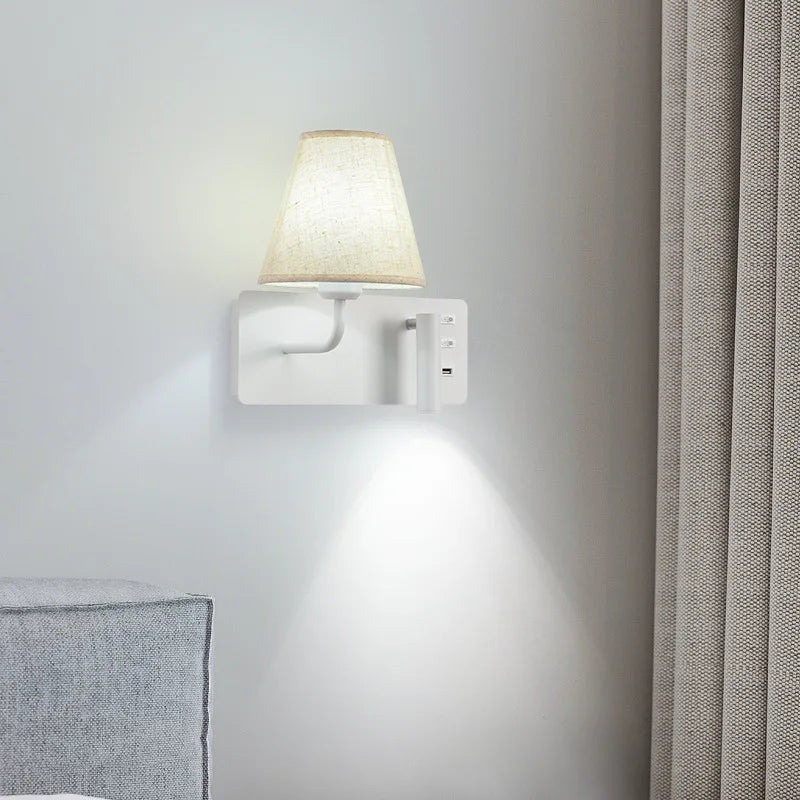 Modern USB Indoor LED Wall Sconce