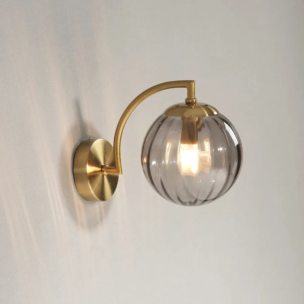 Nordic Glass LED Wall Sconce