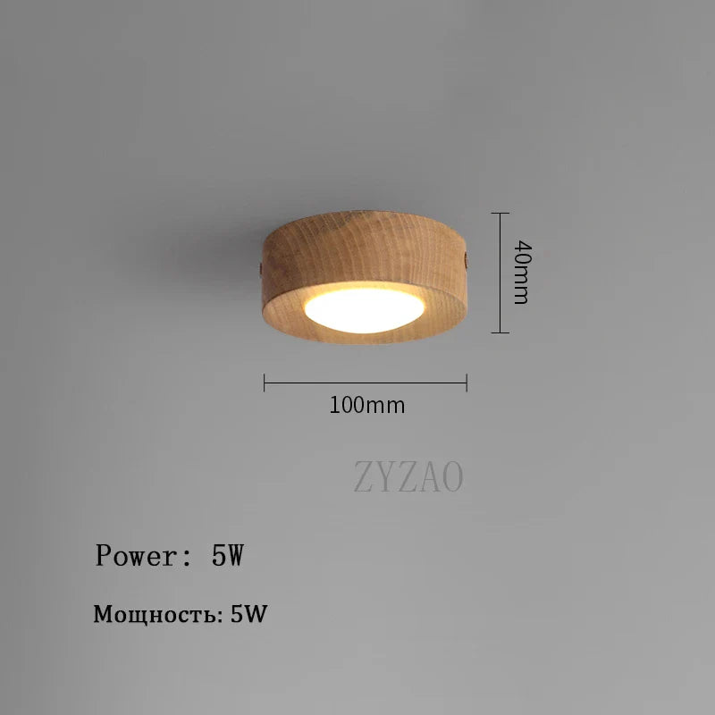 Elegant Wooden Ceiling Light Fixture for Stylish Home Decor