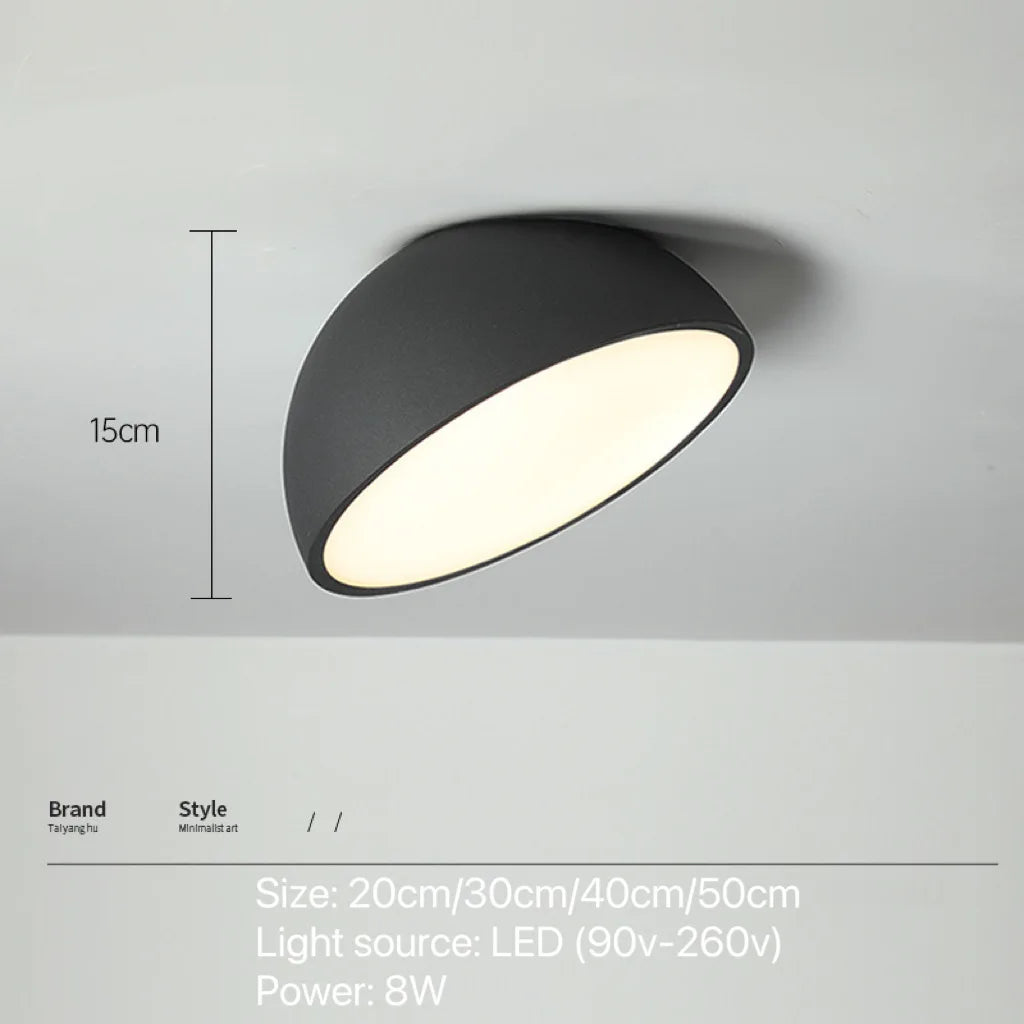 Modern Nordic Ceiling Light for Staircase Entryway Loft with Remote Control LED