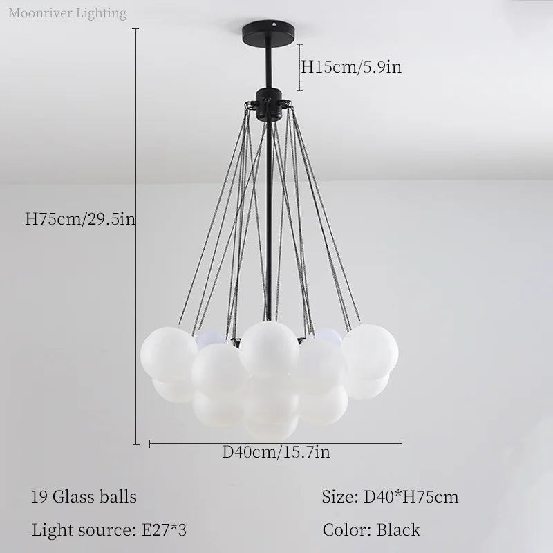 Modern Glass Pendant Light for Elegant Home Decor