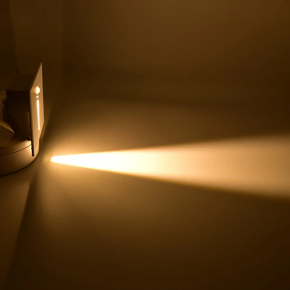 Aluminum Wall Sconce with PIR Sensor and Integrated Night Light