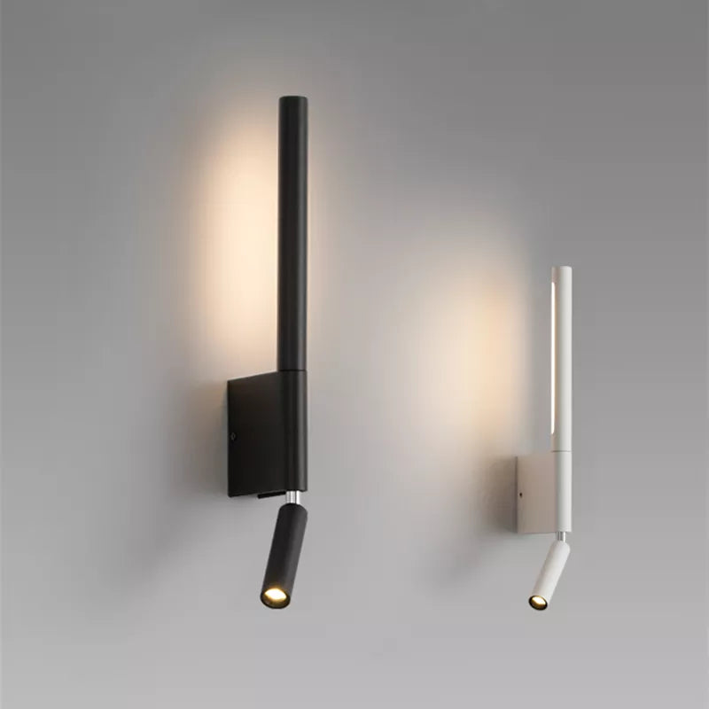 Adjustable 330-Degree Wall Lamp with Minimalist Switch for Hotel & Master Bedroom