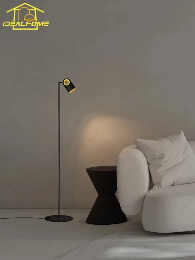 Modern Italian Minimalist Floor Lamp with Adjustable Ambiance