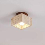 Modern Marble LED Ceiling Light for Entrance Decor