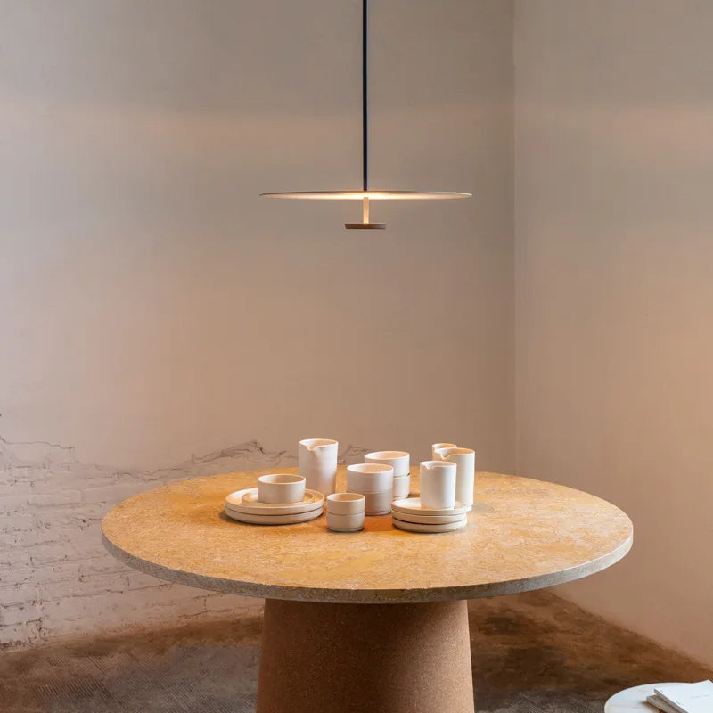 Minimalist LED Ring Pendant Light