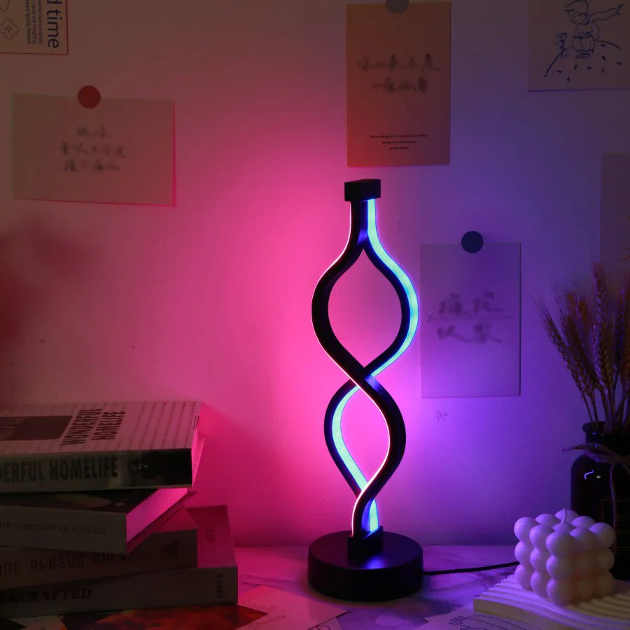 Creative USB Twist Desk Lamp for Home Decoration