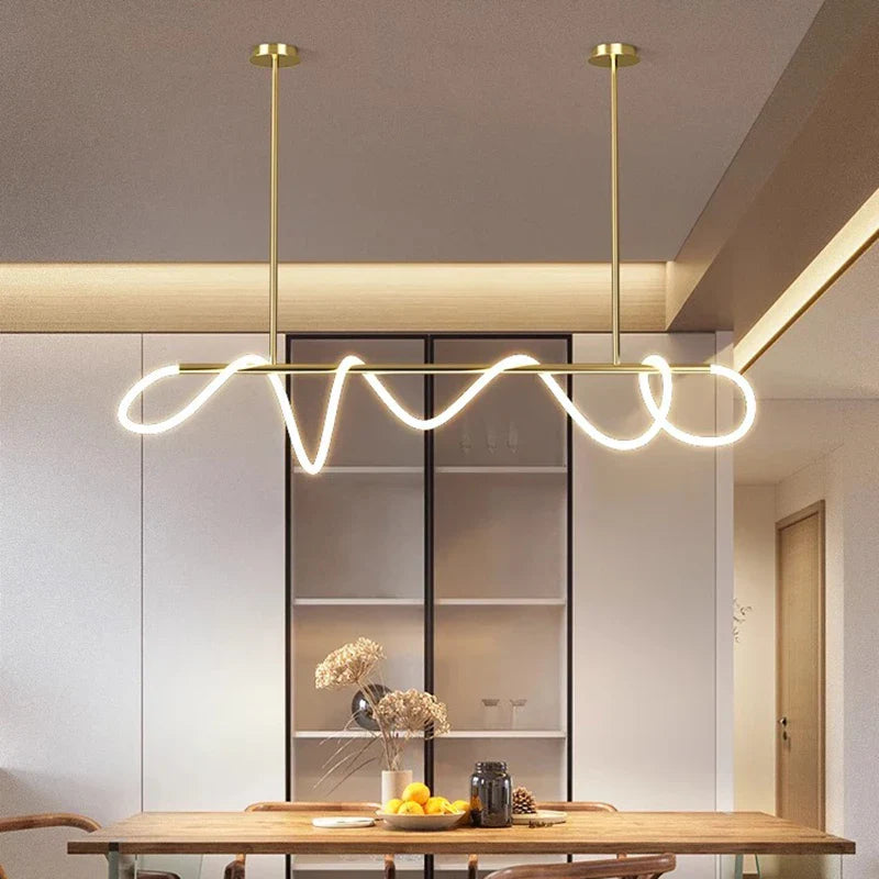 Modern Home Decor LED Hanging Lights for Living Room Chandeliers