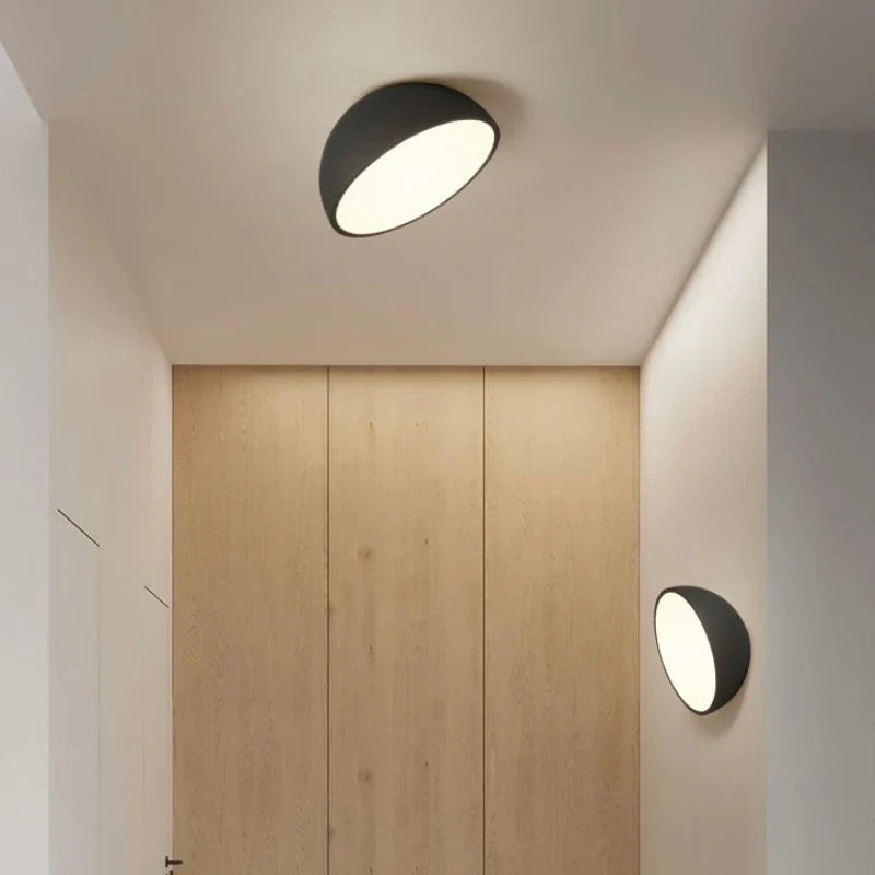 Modern Nordic Ceiling Light for Staircase Entryway Loft with Remote Control LED