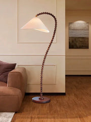 Minimalist Wooden Floor Lamp for Indoor Ambiance Decoration