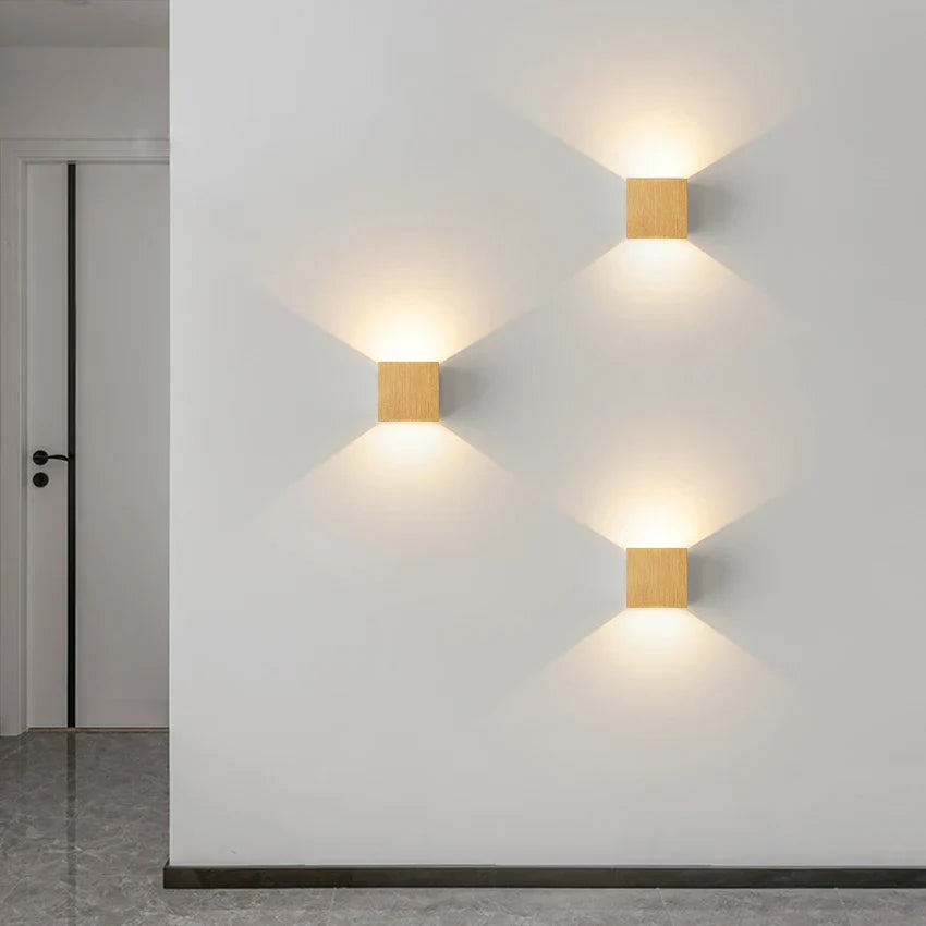 Modern 6W LED Wall Sconce - Minimalist Indoor Lighting for Living Room, Bedroom, and Hallway