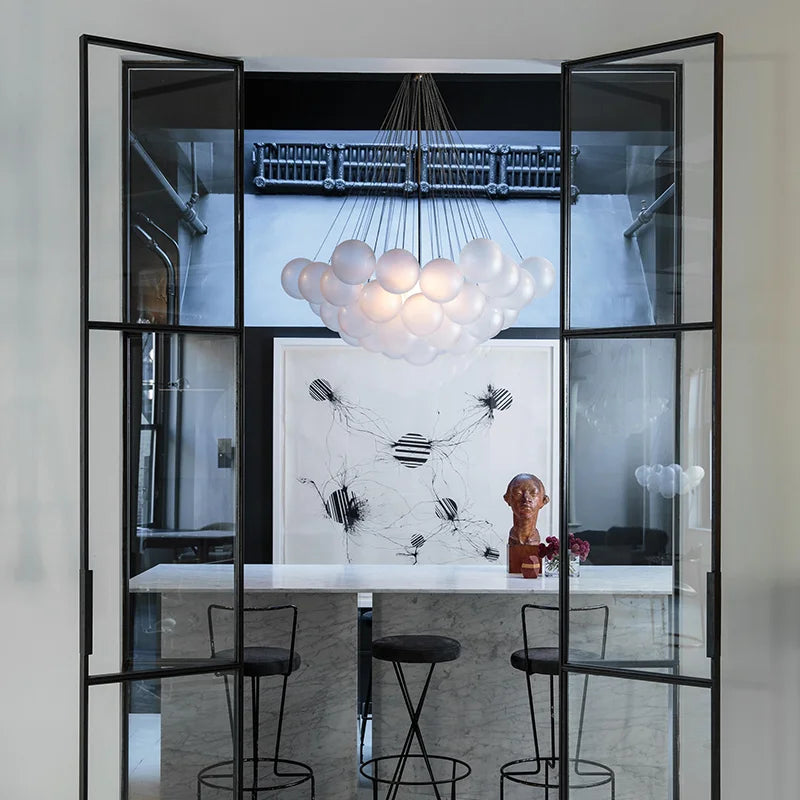 Modern Glass Pendant Light for Elegant Home Decor