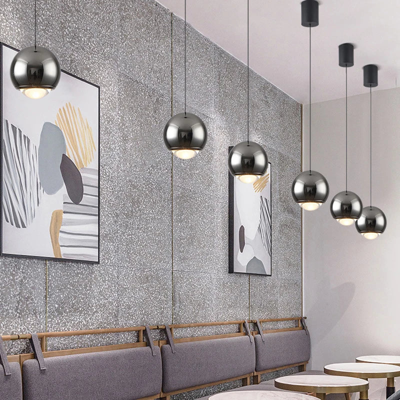 Modern Nordic LED Pendant Light - Decorative Hanging Lamp for Dining Room, Living Room, and Bedroom