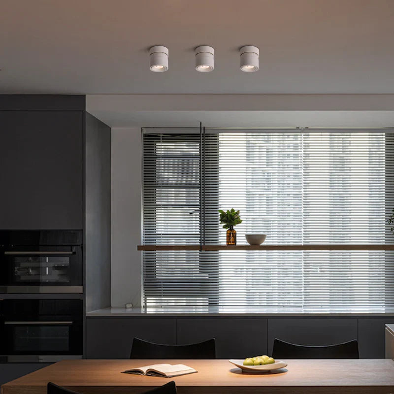 Nordic LED Surface Mounted Spotlights - Adjustable & Foldable