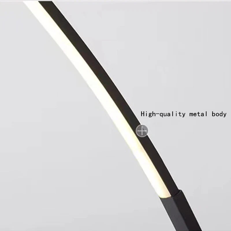 Modern Arc-Shaped LED Floor Lamp