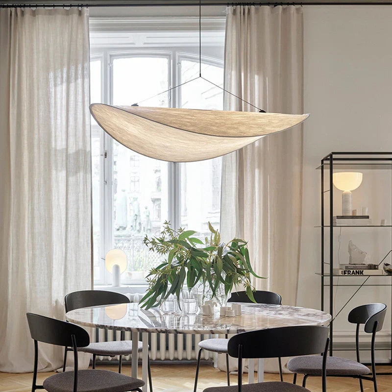 Silk Style LED Chandelier for Home Dining Room Loft Decor