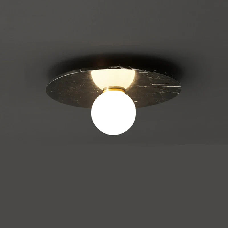 Nordic Marble Ceiling Light for Living Room & Bedroom Decor