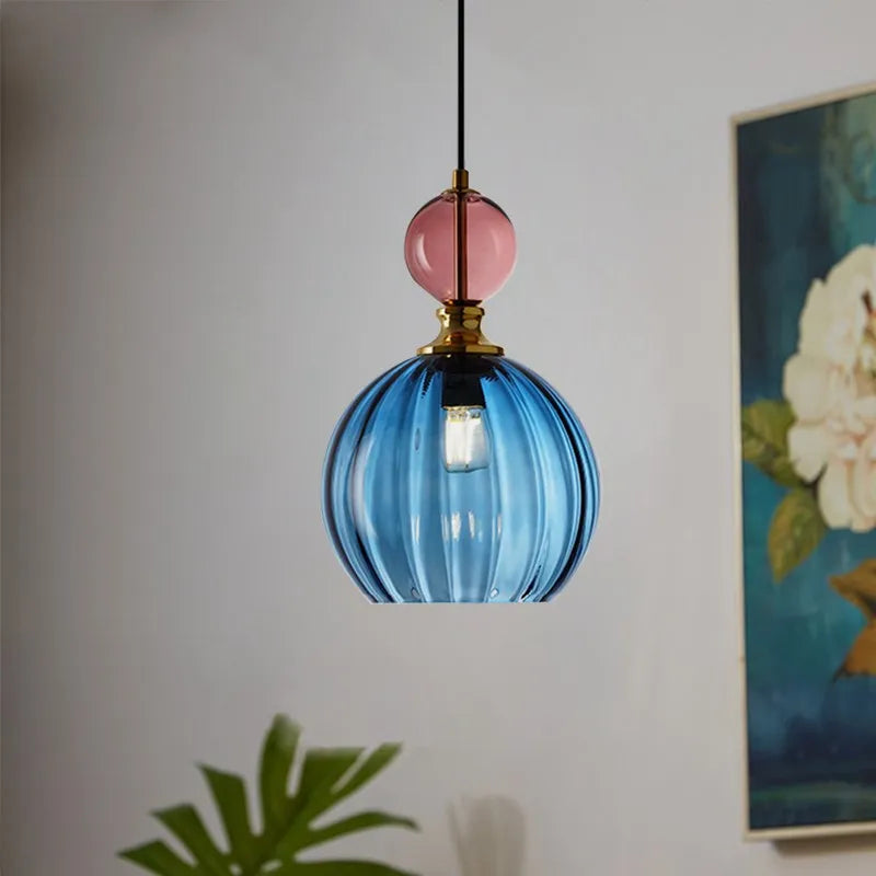 Nordic LED Glass Pendant Light