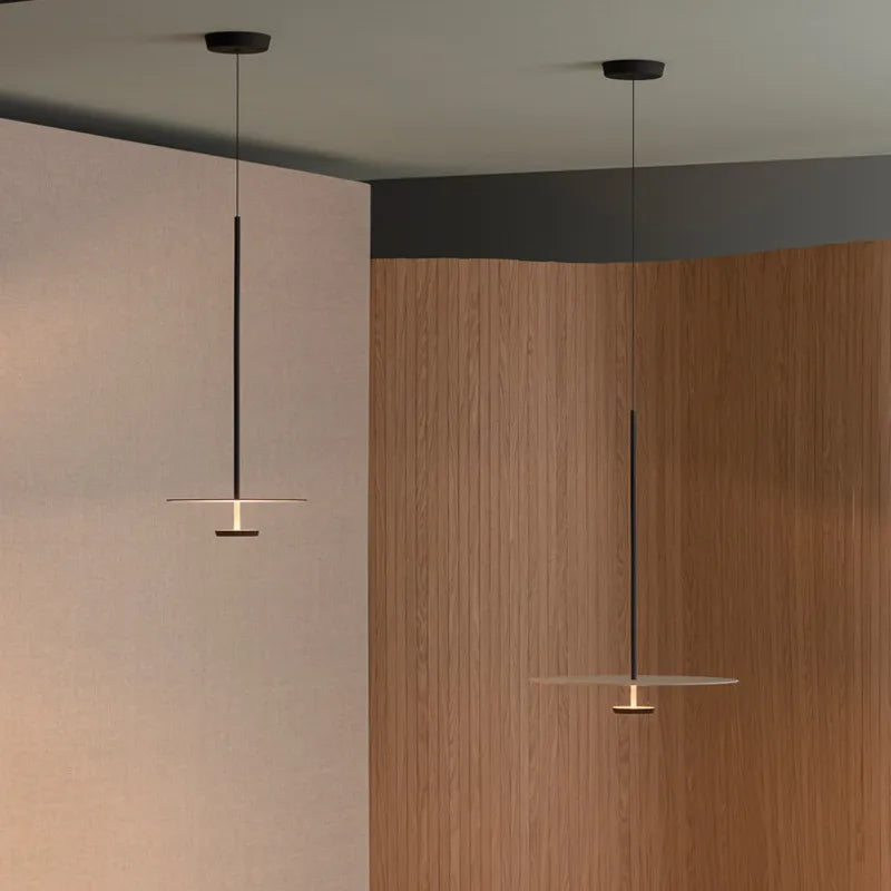 Minimalist LED Ring Pendant Light