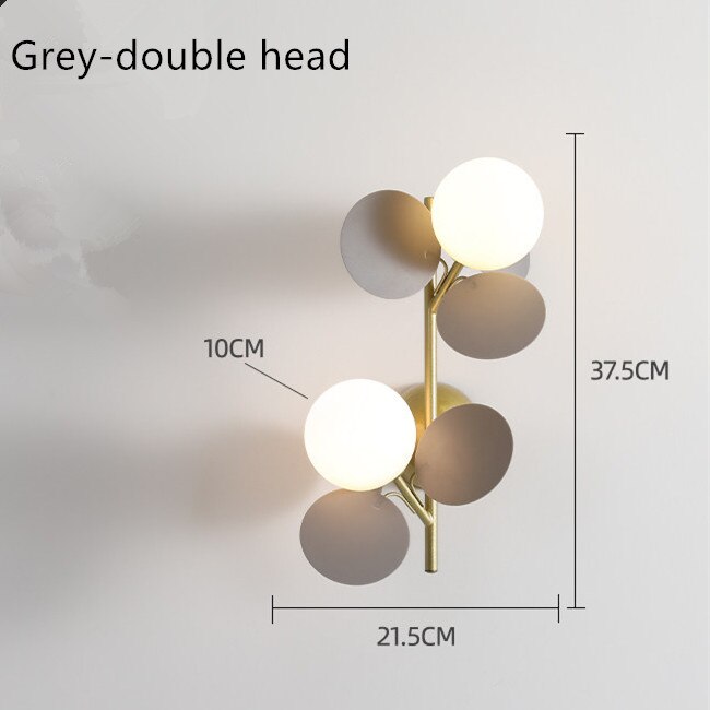Modern Colorful Wall Light for Kids - Clover Design
