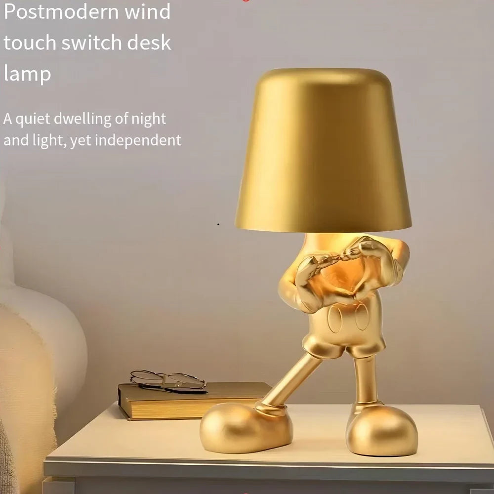 Touch Control Desk Lamp with Night Light - Decorative Christmas Gift