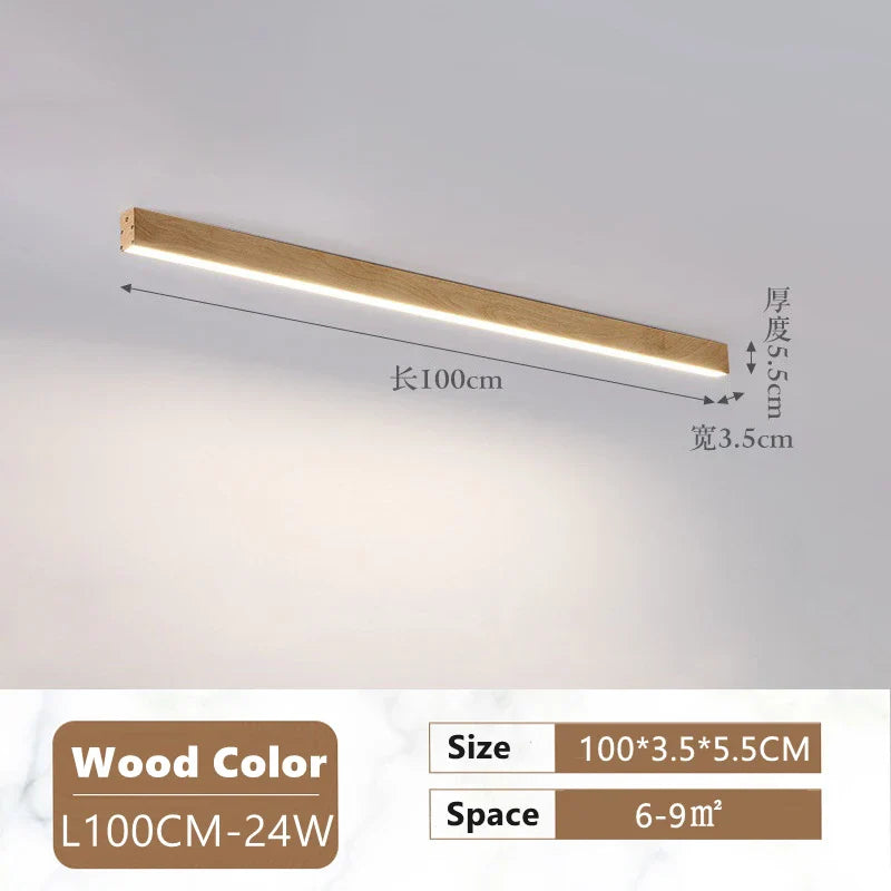 Nordic Aluminum LED Ceiling Light for Walkways