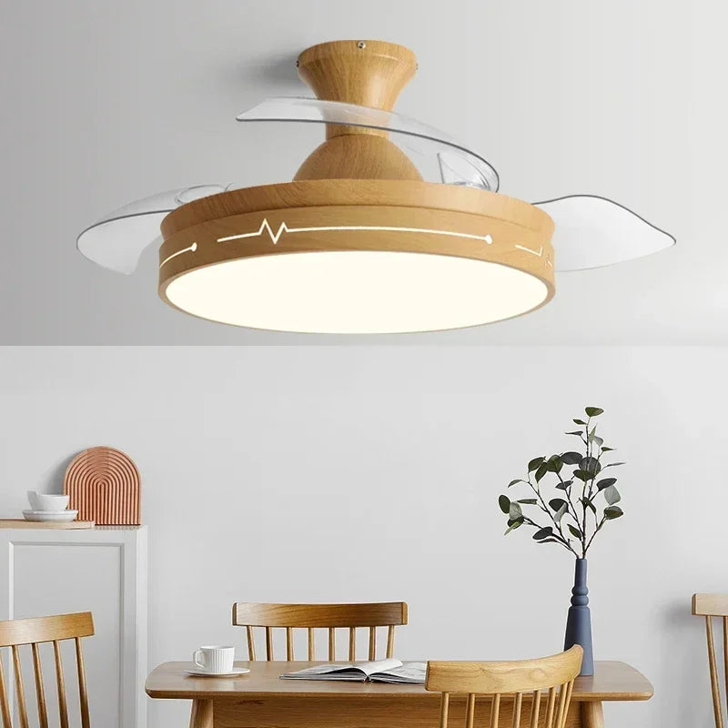 Quiet Control Ceiling Fan with Light