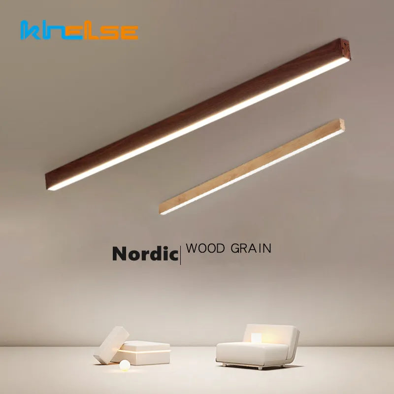 Nordic Aluminum LED Ceiling Light for Walkways