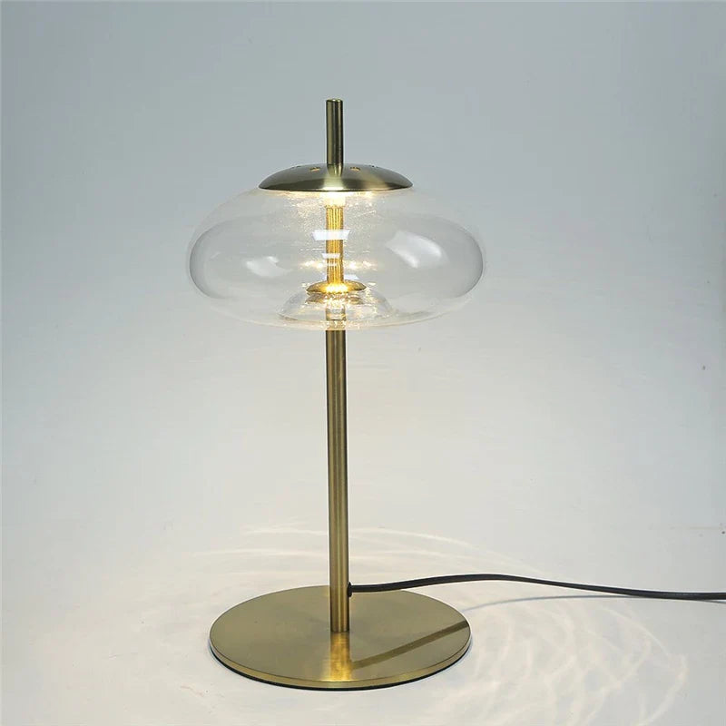 Minimalist Glass Floor Lamp for Modern Interiors