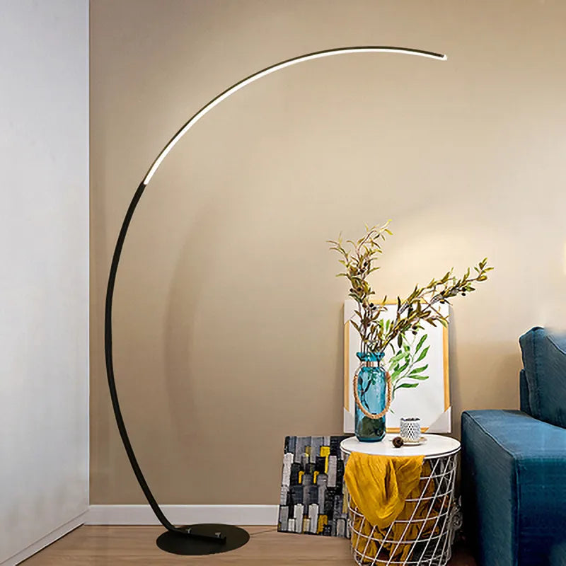 Modern Arc-Shaped LED Floor Lamp