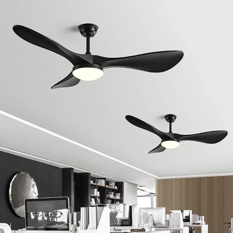Electric Ceiling Fan with Light and Remote Control