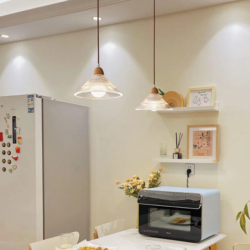 Modern Glass Design Chandelier for Vintage Indoor Lighting