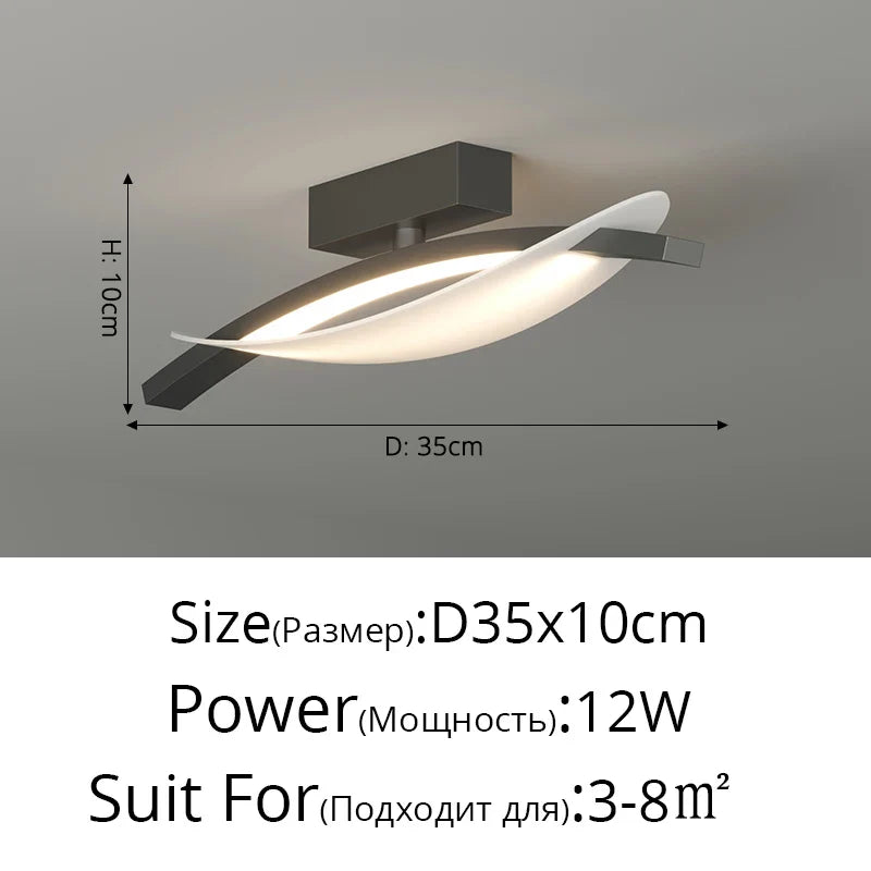 Modern Nordic Simple LED Luxury Ceiling Light