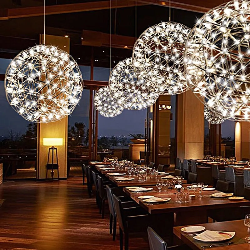 Modern Round LED Pendant Light