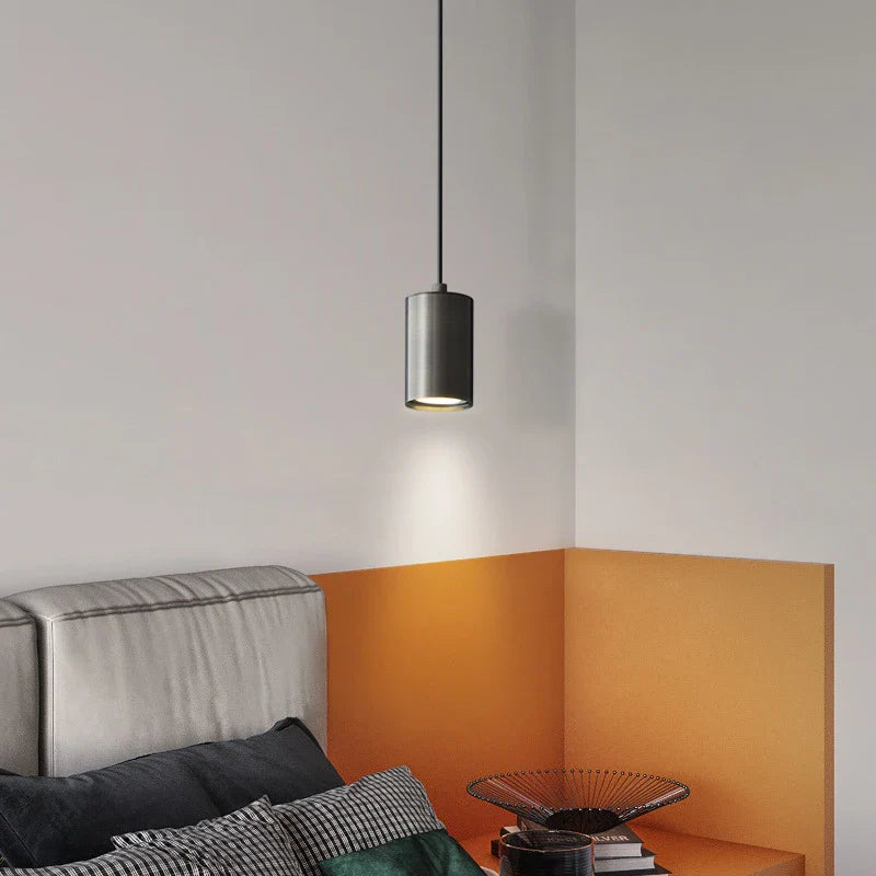 Minimalist Nordic Copper Bedside Lamp with Elegant Design