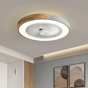Smart Ceiling Fan with Light and Reversible Blades, 6 Speeds