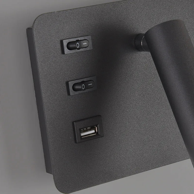 Modern USB Indoor LED Wall Sconce
