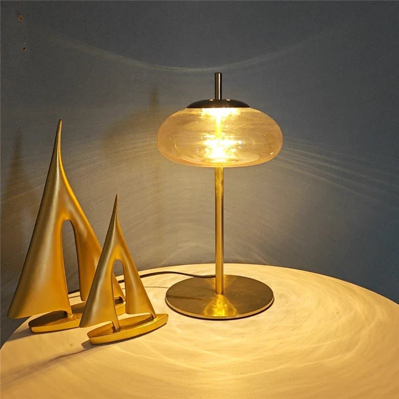 Minimalist Glass Floor Lamp for Modern Interiors
