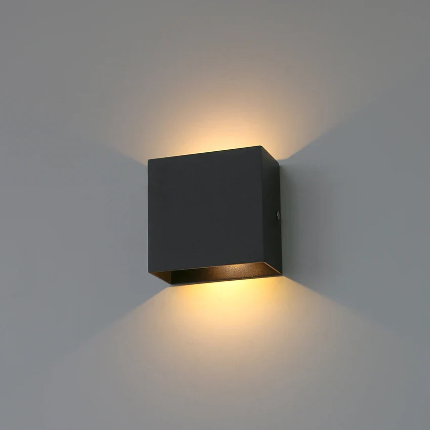 Modern 6W LED Wall Sconce - Minimalist Indoor Lighting for Living Room, Bedroom, and Hallway