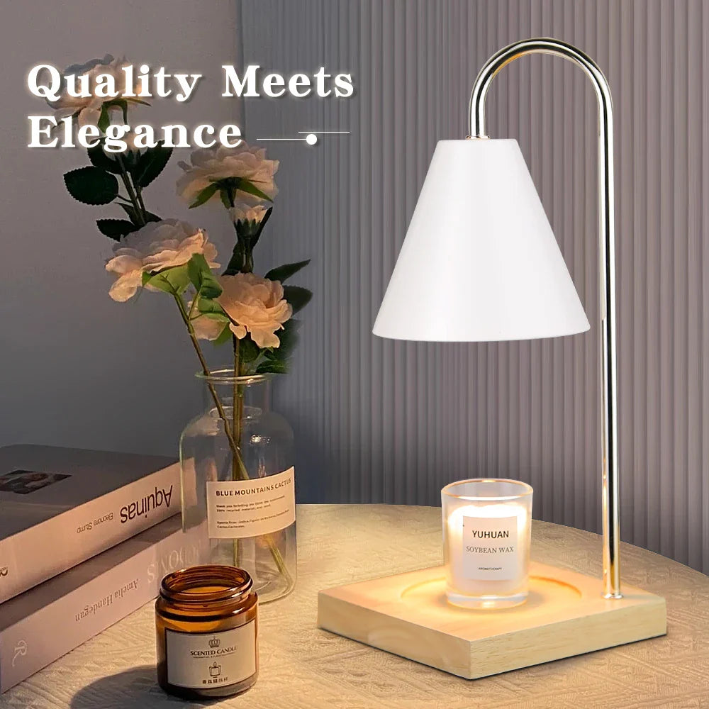 Modern Desk Lamp with Aromatherapy Diffuser and Timer