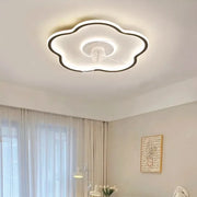 Modern Ceiling Fan with Integrated LED Light